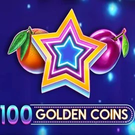 100 Golden Coins game by Amusnet Interactive – logo hosted on Ice Casino