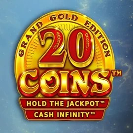 20 Coins Grand Gold Edition by Wazdan, showcased at icekaszino.org – game logo
