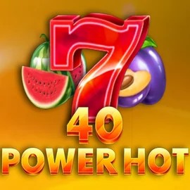Official Slots logo: 40 Power Hot by Amusnet Interactive at Ice Casino