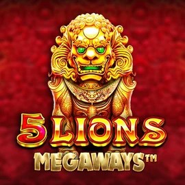 5 Lions Megaways logo – Slots by Pragmatic Play at Ice Casino