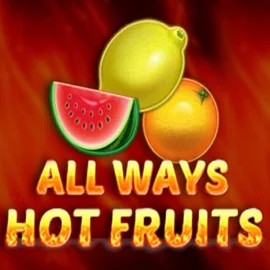 All Ways Hot Fruits slot logo by Amatic Industries at Ice Casino