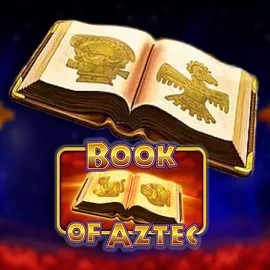 Book of Aztec slot logo by Amatic Industries at Ice Casino