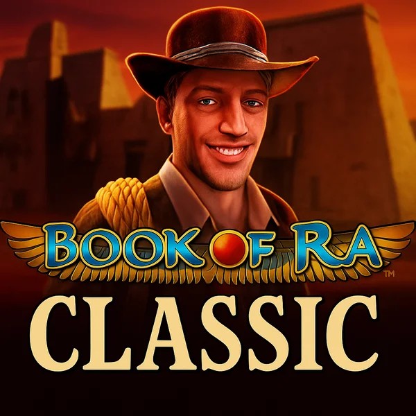 Book of Ra Classic logo by Novomatic Ice Casino