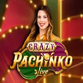 Live Casino logo of Crazy Pachinko from Evolution at Ice Casino
