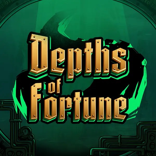 Depths of Fortune slot logo by AvatarUX Studios at Ice Casino