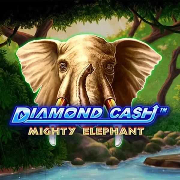 Diamond Cash Mighty Elephant slot visual from Greentube available on icekaszino.org