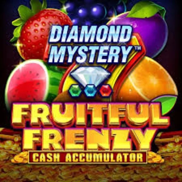 Diamond Mystery Fruitful Frenzy Cash Accumulator slot visual from Greentube available on icekaszino.org
