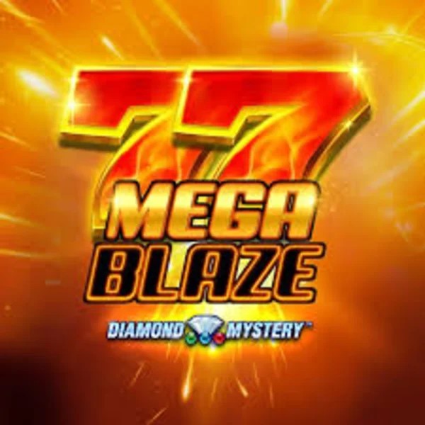 Diamond Mystery Mega Blaze logo – Slots by Greentube at Ice Casino
