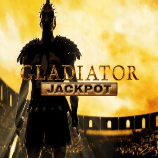 Gladiator Jackpot slot logo by Playtech at Ice Casino