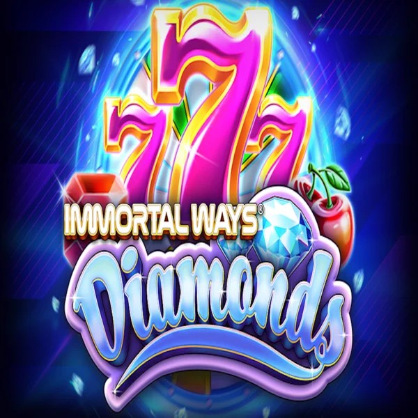 Immortal Ways Diamonds slot logo by RubyPlay at Ice Casino
