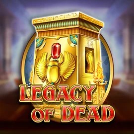 Legacy of Dead slot logo by Play’n GO at Ice Casino