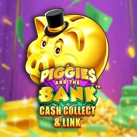 Piggies And The Bank Cash Collect & Link slot logo by Origins at Ice Casino