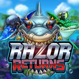 Razor Returns logo by Push Gaming at Ice Casino