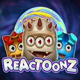Reactoonz logo by Play’n GO at Ice Casino