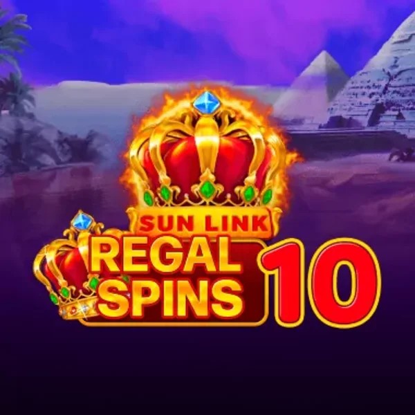 Regal Spins 10 slot logo by PatePlay at Ice Casino