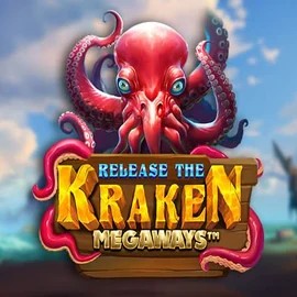 Release the Kraken Megaways slot logo by Pragmatic Play at Ice Casino