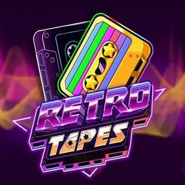 Retro Tapes slot icon by Push Gaming, available at Ice Casino