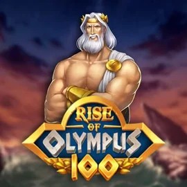 Rise of Olympus 100 slot logo by Play’n GO at Ice Casino