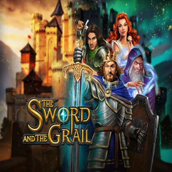 The Sword and the Grail logo – Slots by Play’n GO at Ice Casino
