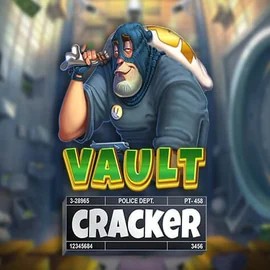 Vault Cracker by Red Tiger Gaming, showcased at icekaszino.org – game logo